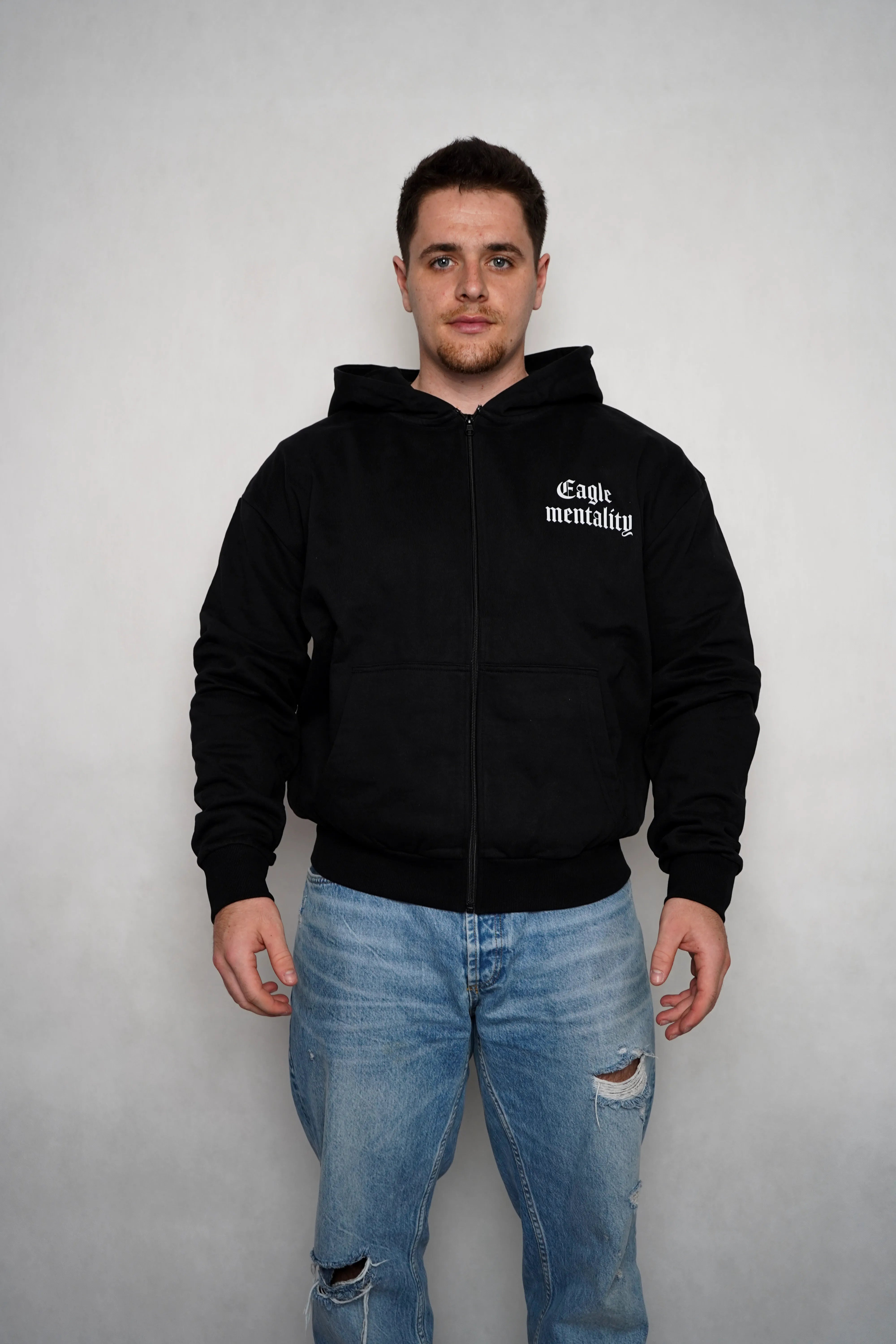 EAGLE MENTALITY ZIP HOODIE